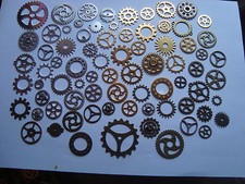 100 STEAMPUNK  COGS AND GEARS