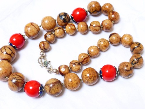 Vintage tiger coral red - vintage, coral,