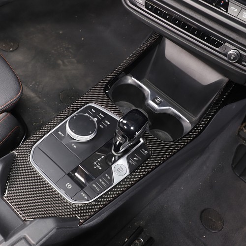 Carbon fiber gear knob panel - fiber,