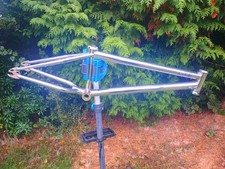 S And M (S&M) LTF  Chrome BMX Frame 20"