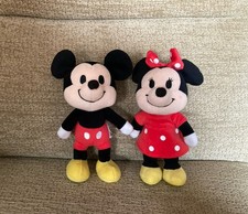 Disney nuiMOs Mickey & Minnie Mouse Set Of 2 Plush Soft Toys