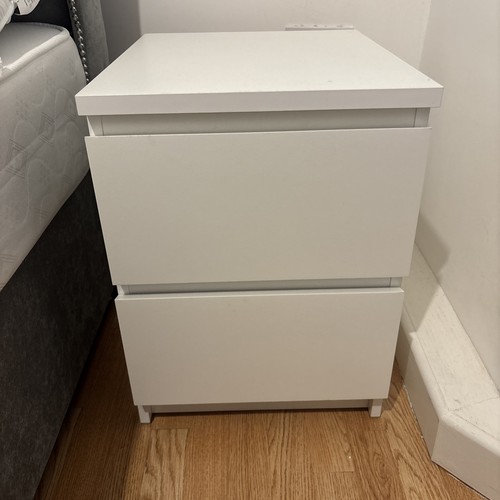 Ikea malm draw bedside chest - bedside,