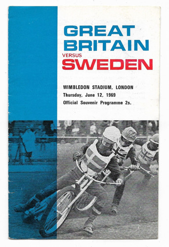 Speedway programme june - speedway,