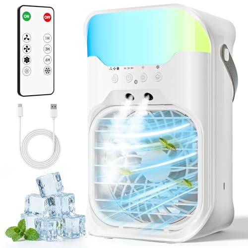 Portable air cooler - cooler, 4-in-1,