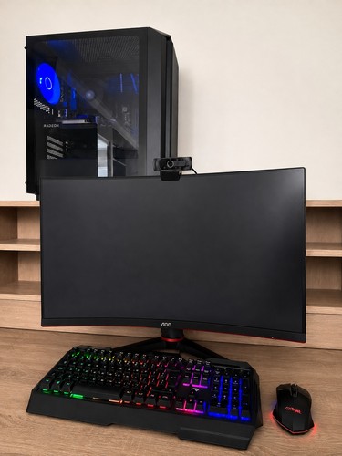 Gaming bundle ryzen 5500 - pc,