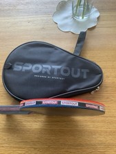 Sportout Table Tennis Blade Set Case Included