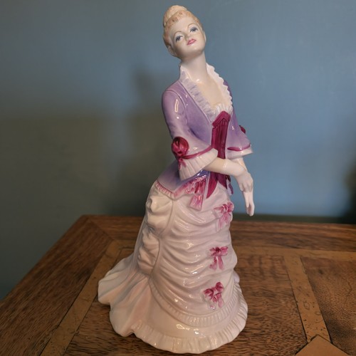 Coalport porcelain figurine - coalport,