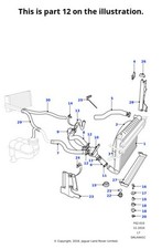 Land Rover Genuine Clip Hose