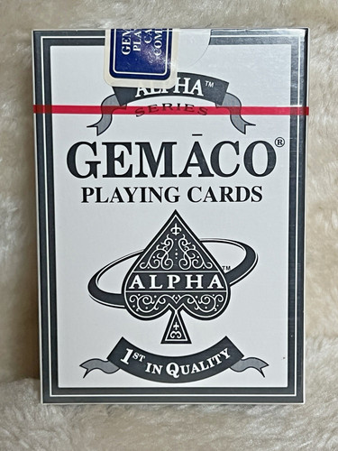 Gemaco playing cards alpha - -,