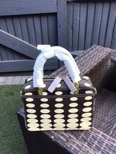 Orla Kiely Optical Oval Mocha