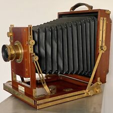 Gandolfi Half Plate (6 1/2”x 4 3/4”) Mahogany And Brass Sheet Film Camera