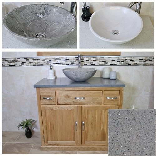 Bathroom vanity unit - unit, oak