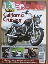Italian Bike Magazine - Issue 3 - Nov / Dec 2002 - Benelli Tornado Tre, F4 Evo