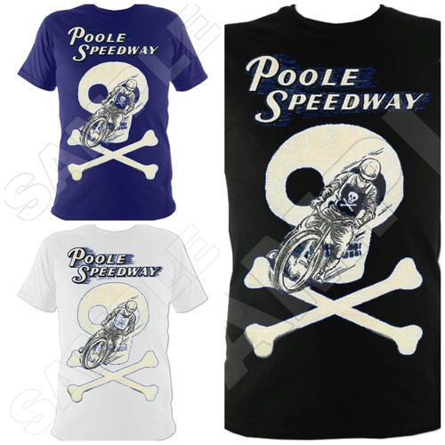 Poole pirates speedway shirt - t,