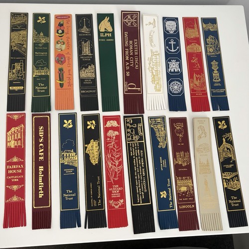 Bundle leather bookmarks - of, 20