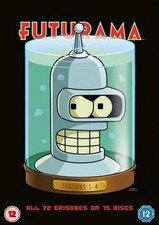 Futurama season dvd boxset - futurama, 1-4