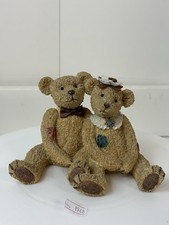 Regency Fine Arts Bygone Bears Figurine Alfred & Evelyn Teddy Bear Ornament