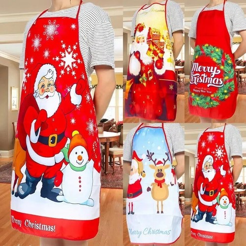 Christmas apron santa claus - santa,
