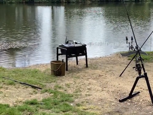 Carp fishing bait boat with - bait,