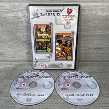 WWE Tagged Classics Summerslam 1992 & 1993 DVD Box Set WWF PAL Region 2 Disc Set