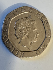 20 pence coin Royal Mint ERROR 2011
