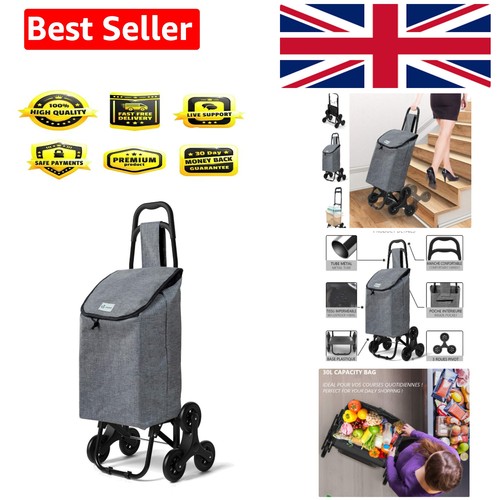 Folding shopping trolley 6 - folding, on