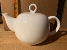 Everyday White Porcelain Teapot