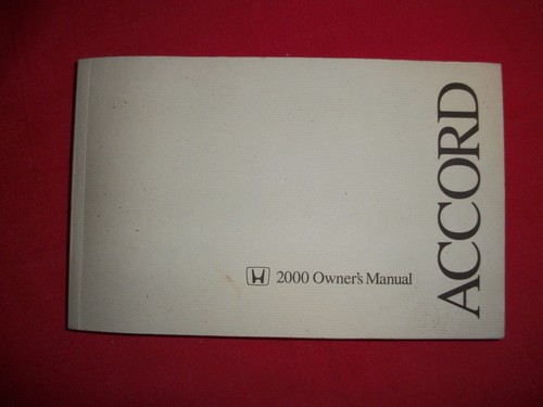 2000 honda accord owners - accord,