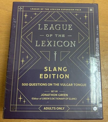 League the lexicon slang - league,