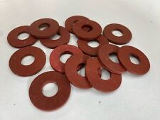 Red Fibre Round Washers Plumbing DIY Fix Craft Various Sizes 45mm 75mm