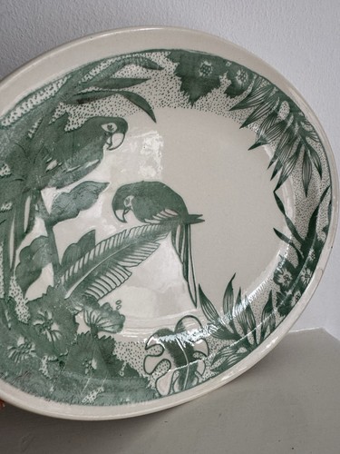 Vintage green parrot - green,