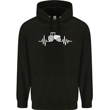 Tractor Pulse Childrens Kids Hoodie
