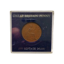 1950 George VI One Penny Coin