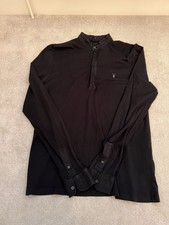 All Saints Long Sleeve Polo