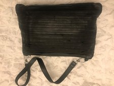 Whistles black leather bag