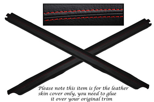 Red stitch door sill trim - sill,