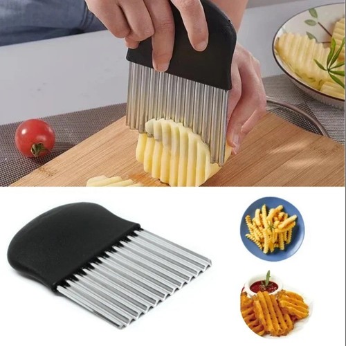 Crinkle cutter stainless steel - cutter,