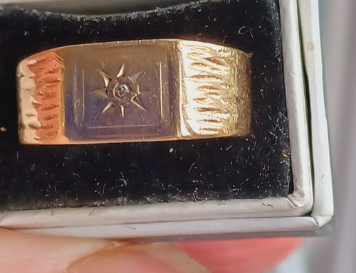 Vintage mens 375 9ct - mens,