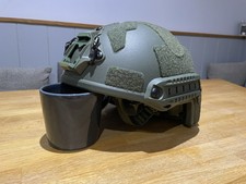 FAST Tactical Bulletproof Ballistic Helmet – High Cut - Team Wendy Metal Shroud
