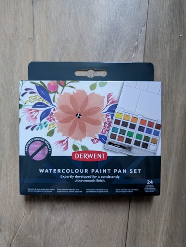Derwent watercolour paint - watercolour,