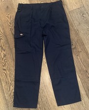 Dickies Navy Cargo Work Wear Trousers W40 L31 regular 