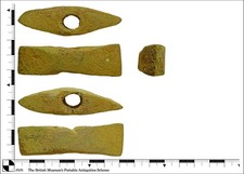 RARE SMALL LATE BRONZE AXE EUROPE BRONZE SOCKETED AXE HEAD MEDIEVAL OR ROMAN