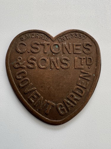 Antique heart shaped covent - antique,