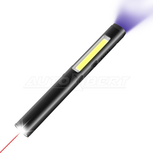 Led rechargable cob torch - cob,