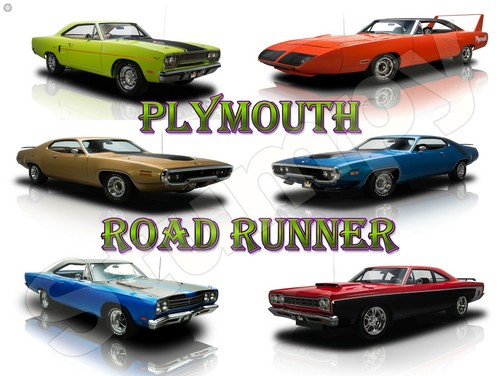 Plymouth road runner metal - plymouth,