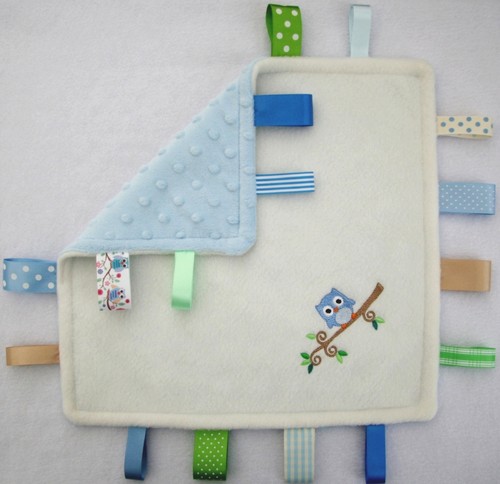 Personalised taggy blanket - blanket, /