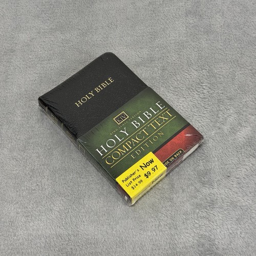 New sealed compact bible - sealed,