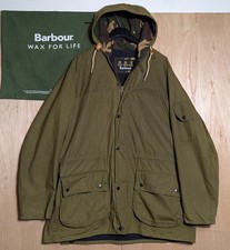 Barbour RARE Cowan Commando Durham wax jacket size XL Camouflage Extra Large 
