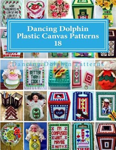 Dancing dolphin plastic canvas - dolphin,