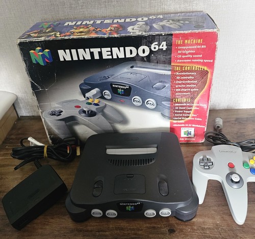 Nintendo n64 console with - n64,
